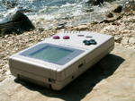 GameBoy na morju :D